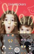 Sweet Snap Face Camera - paket emotikon dinamis screenshot 4