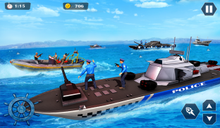 US Police Cop Chase : US Navy Ship Games screenshot 10