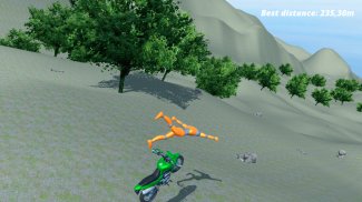 Motorcycle Ragdoll Fall screenshot 5