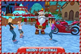 Crazy Santa Moto Gift Delivery screenshot 3