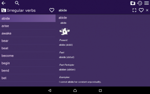 Irregular English Verbs screenshot 0