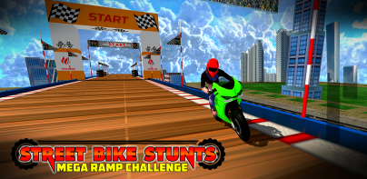 Street Bike Mega Ramp Jump