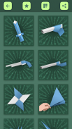 تعليمات الأسلحة اوريغامي: البنادق ورقة والسيوف screenshot 5