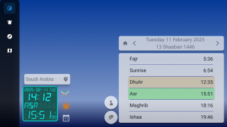 Qibla direction & prayer times screenshot 9