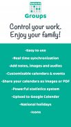 GROUPS work & family calendar screenshot 6