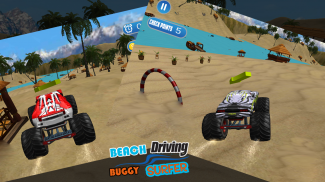 Playa de conducción Buggy Surf screenshot 2