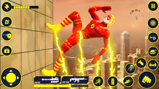 Grand Police Robot Speed Hero City Cop Robot Games screenshot 4