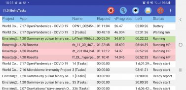 BoincTasks screenshot 2