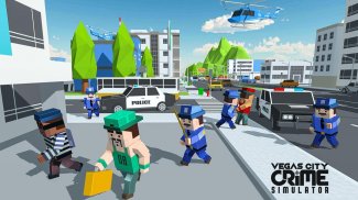Blocky Vegas Crimes Rescue Simulator screenshot 2