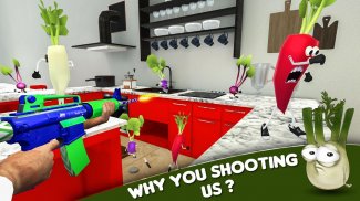 Veggie Shooter Gun Practice – Kitchen Challenge screenshot 1