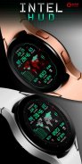 INTEL HUD animated watch face screenshot 5