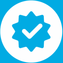 Get Verify: Blue Tic for you Icon