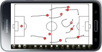 Soccer Play Designer and Coach Tactic Board screenshot 2