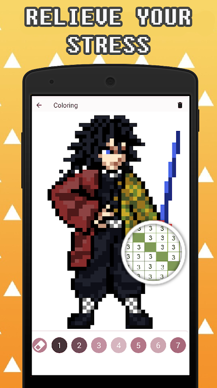 Kimetsu No Yaiba Pixel Art Games - Latest version for Android - Download APK