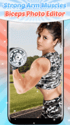 Strong Arm Muscles - Biceps Photo Editor screenshot 1