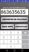 Números em Palavras para escrever cheques screenshot 2