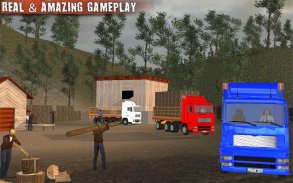 Drive Wood Transporter Truck screenshot 5