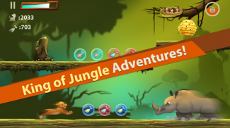 Lion Run- Adventure King screenshot 2