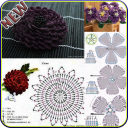 Crochet Flower Pattern Ideas Icon