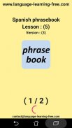 Spanish phrasebook and phrases screenshot 2
