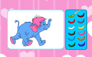 Coloring Game-Elephant Fun screenshot 5