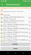 Call Blocker &Call Logs Backup screenshot 1