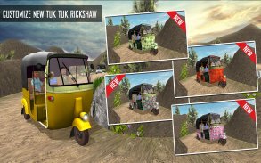 Offroad Tuk Tuk Rickshaw 3D screenshot 12