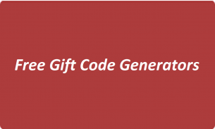 Free Gift Card Generators screenshot 2
