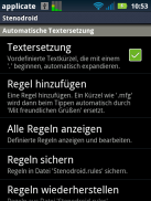 Stenodroid Ad (Motorola Pro+) screenshot 2