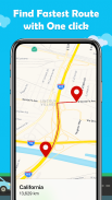 GPS ، نقشه ها ، مسیرها و پیمایش صوتی screenshot 2