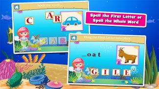 Mermaid Princess Pre K Games screenshot 2