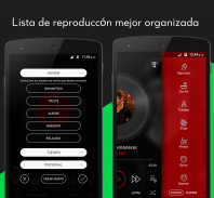 Reproductor de música Crimson - MP3, Letras screenshot 6