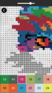 Coloring Animals Pixel Art Game Free screenshot 1