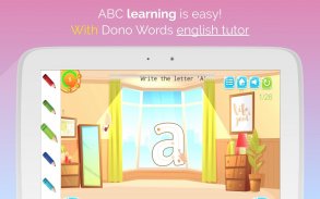 Dono Words Learn Alphabets Games for preschool screenshot 1