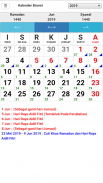Brunei Kalender screenshot 0