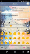 Free Glass Emoji Keyboard Skin screenshot 3