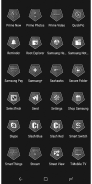 Coastal Stormy Gray Icon Pack screenshot 0