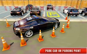 الولايات المتحدة وقوف السيارات سيارة الشرطة هوس 3D screenshot 3