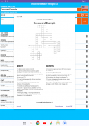 Crossword Maker Omniglot screenshot 7