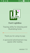 Font! Lightbox tracing app screenshot 6
