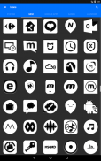 White and Black Icon Pack screenshot 14