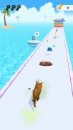 Cats run 3D screenshot 0