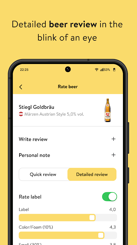 Beer Buddy app - quick overview 