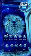 Leo Zodiac Sign Neon Launcher Theme screenshot 0