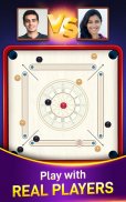 Play 3D Carrom Board Game Online - Carrom Stars screenshot 1