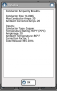 Prysmian Group Conductor Amps screenshot 8