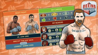 Boxe manager game screenshot 5