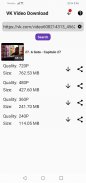 VK Video downloader screenshot 4