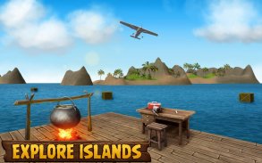 Ocean Survival 3 Raft Escape screenshot 2