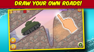 Road Draw: Climb Your Own Hills screenshot 2